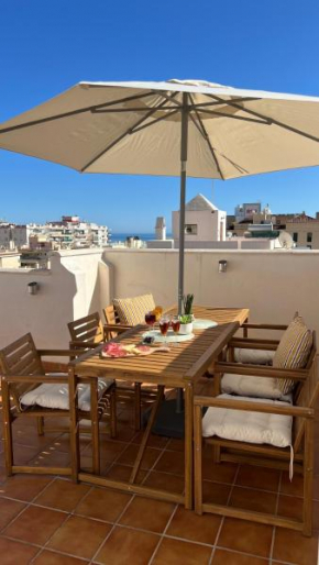 Torrecilla Penthouse with private roof terrace in central Nerja close to the sea
